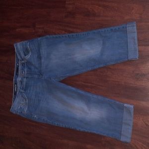 Jordache blue jean capris